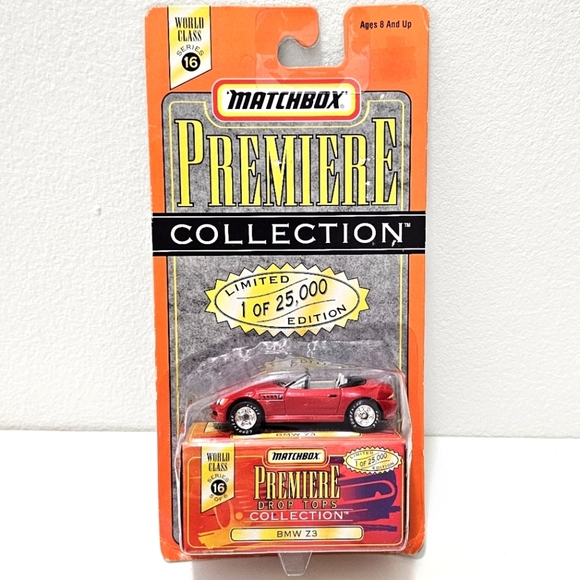 MATCHBOX Premiere Drop Tops Collection BMW Z3 Car Model - Picture 1 of 14